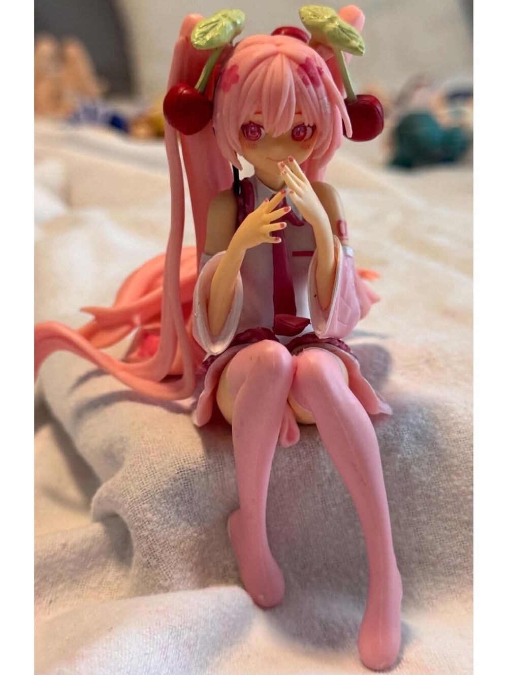 FuRyu Noodle Stopper Figure Sakura Miku 2023 Japan Hatsune Miku